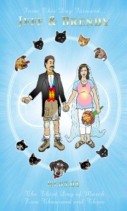 Jeff & Brendy Wedding Poster