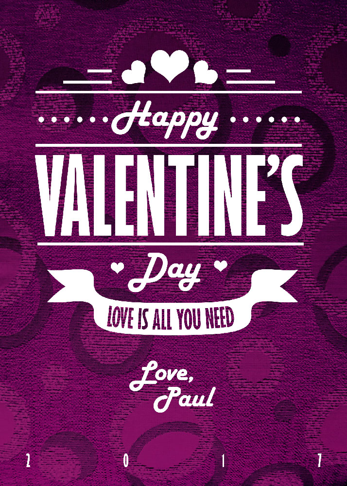 Valentine Card 2017